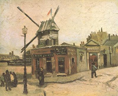 Vincent Van Gogh Le Moulin de la Galette (nn04)